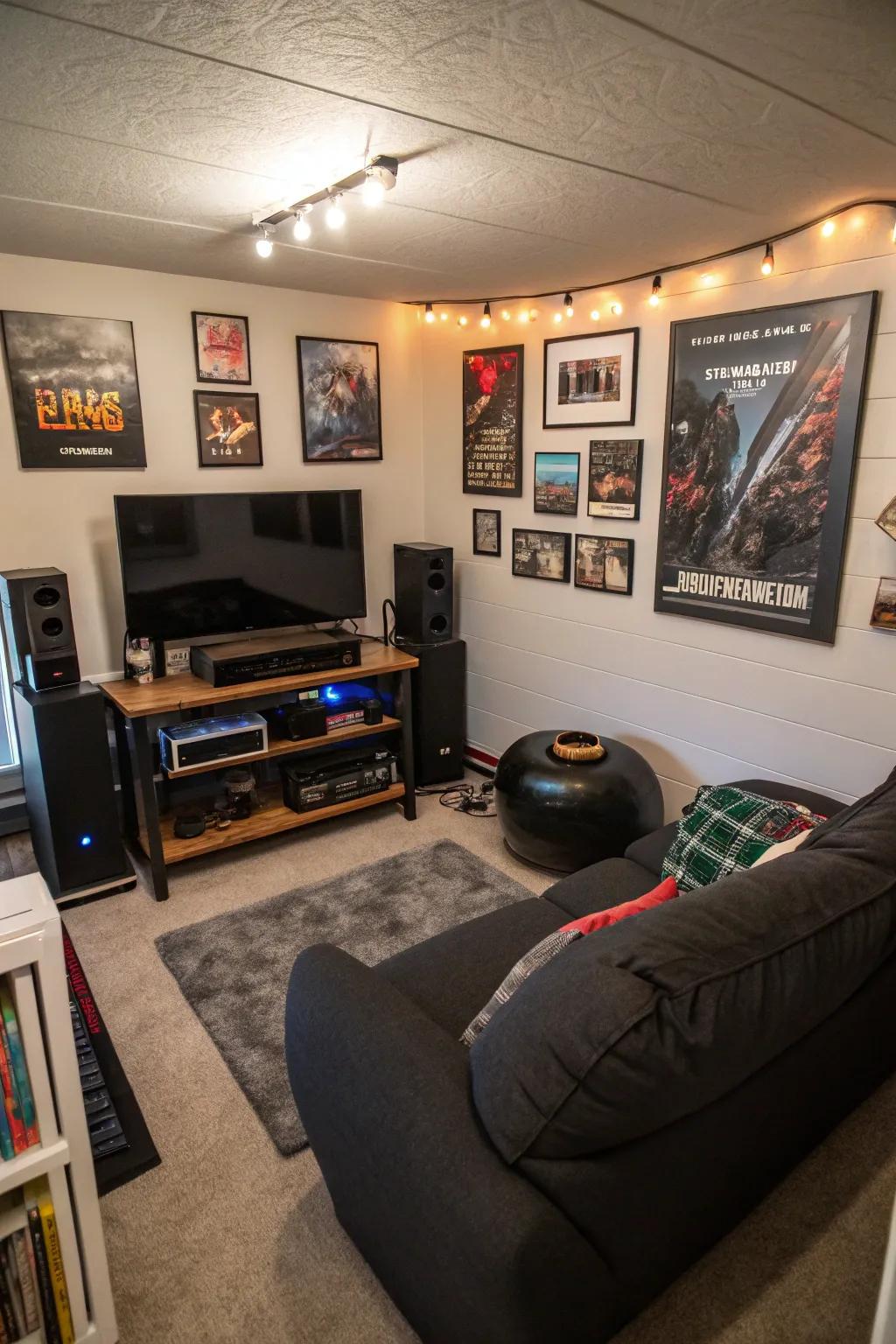 Audio that's small gives great sound in small spaces.