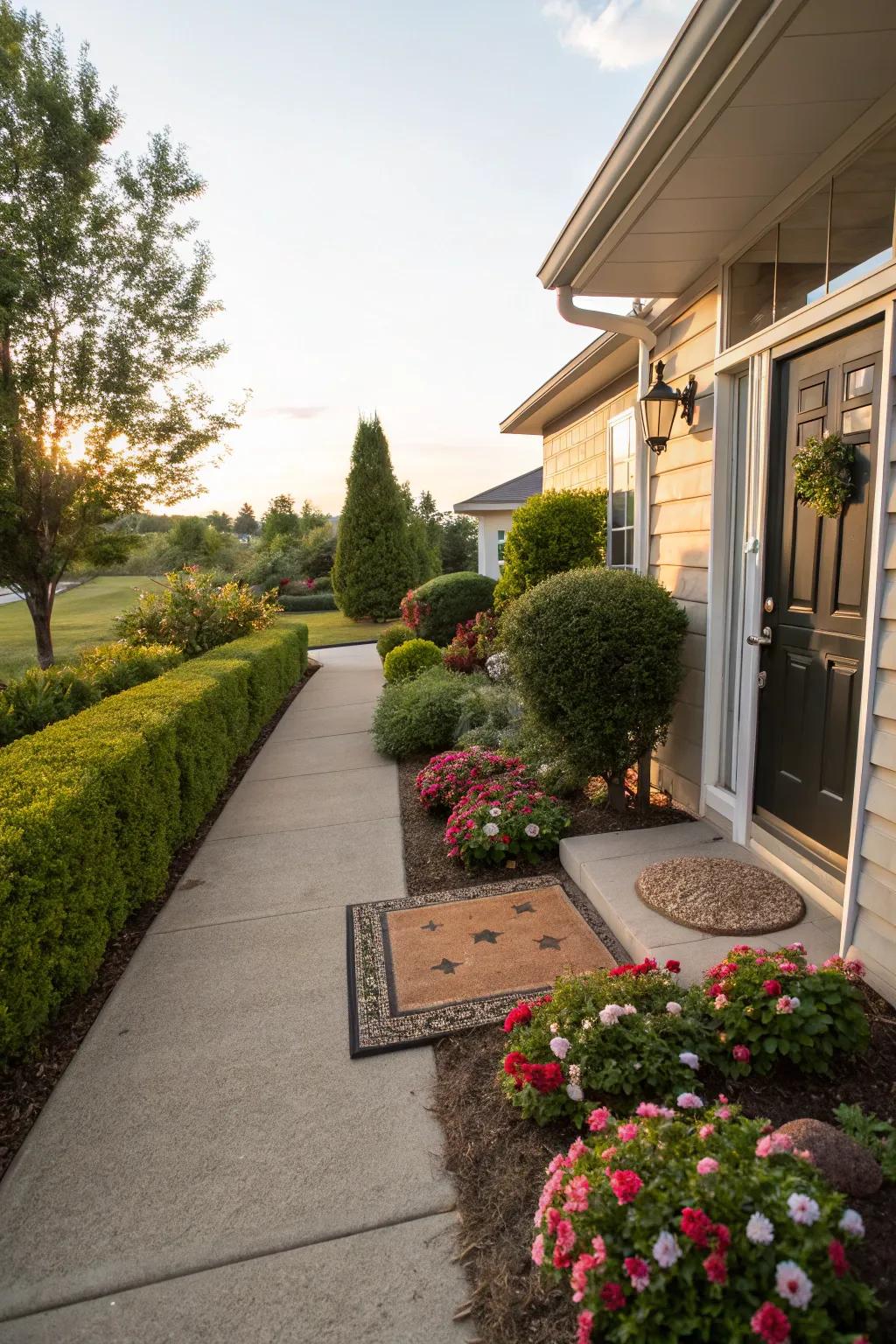 Enhance curb appeal for a stellar first impression.