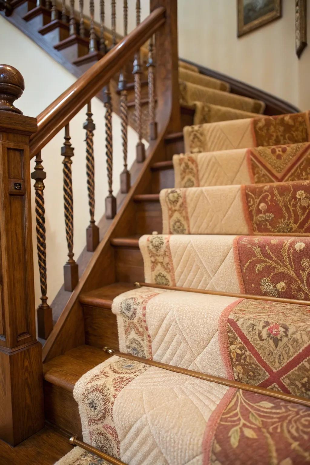 Woven inlays introduce warmth and texture.