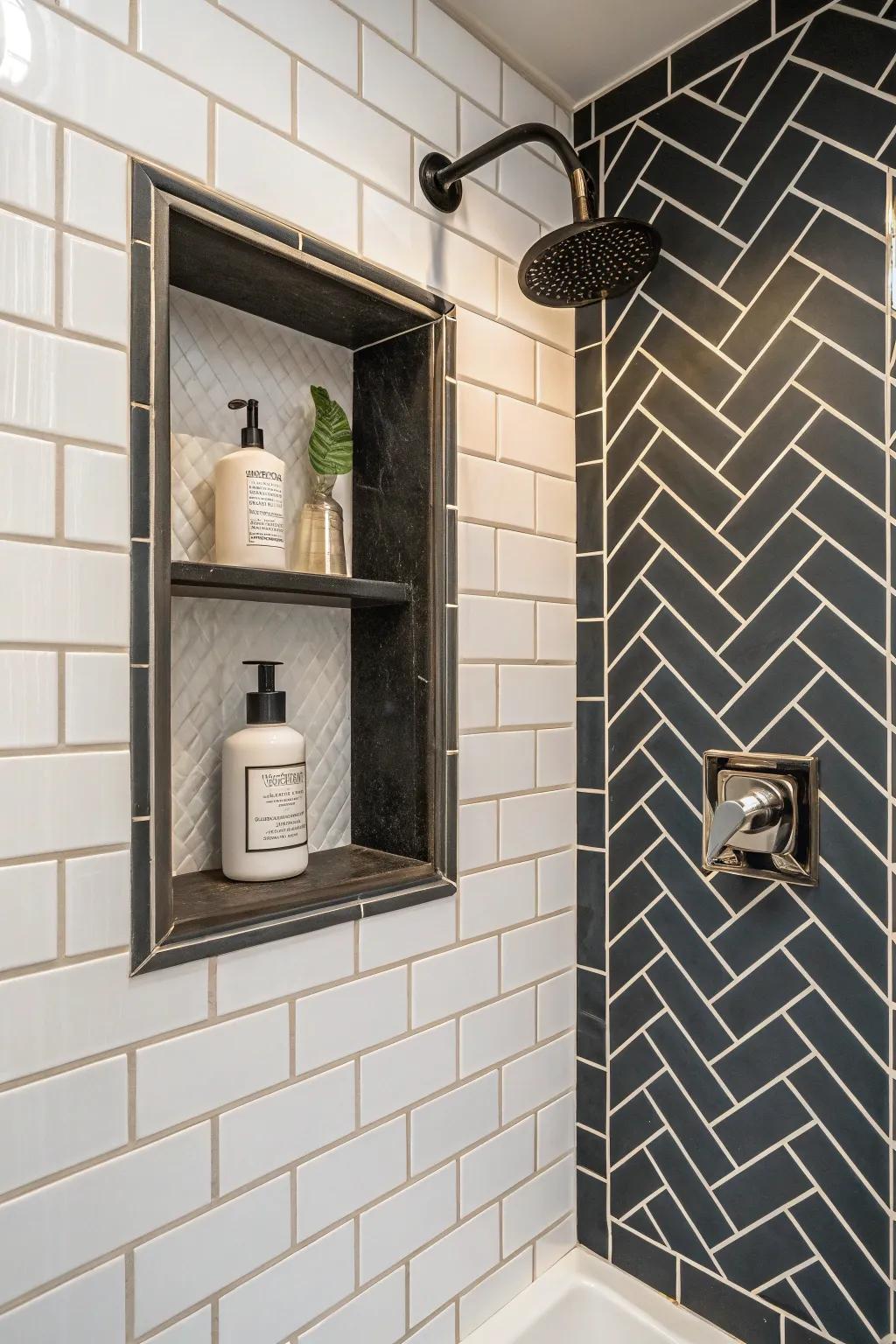 A niche with a special border that makes it pop.