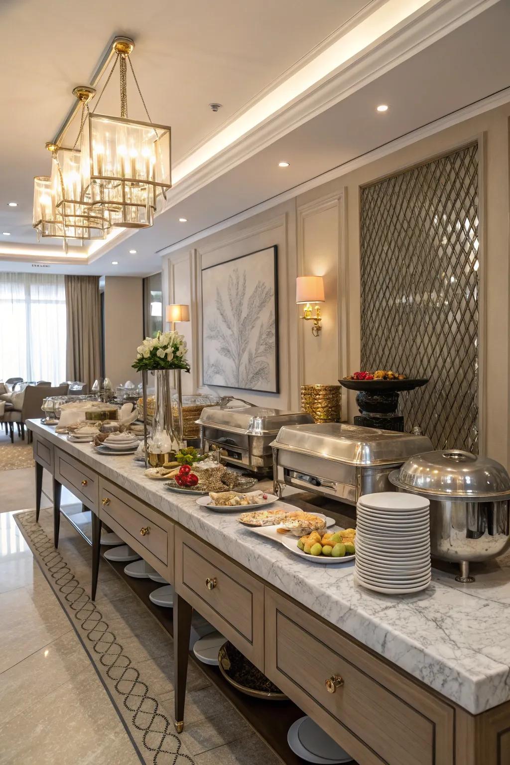 Both beauty and functionality are enhanced by functional décor.