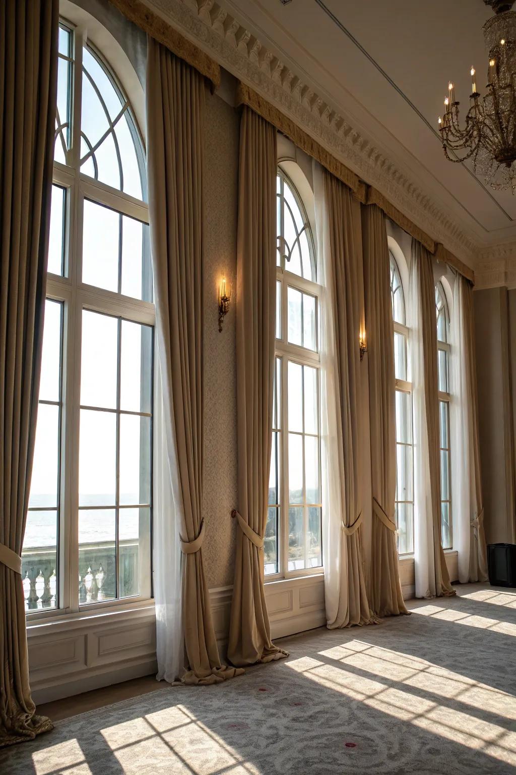 Subtle colors for a sophisticated and timeless look.