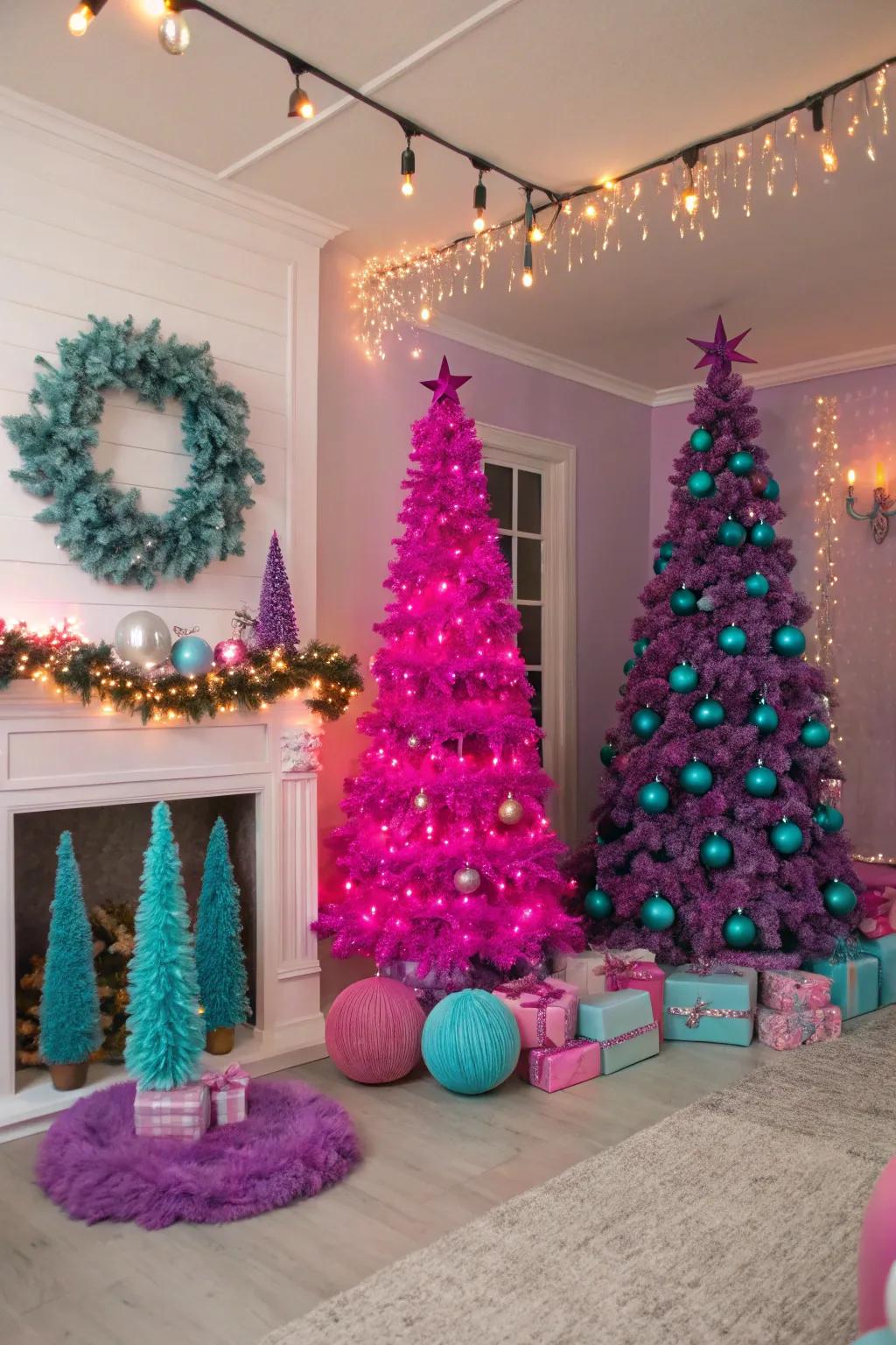 Unexpected hue combinations for a refreshed holiday aesthetic