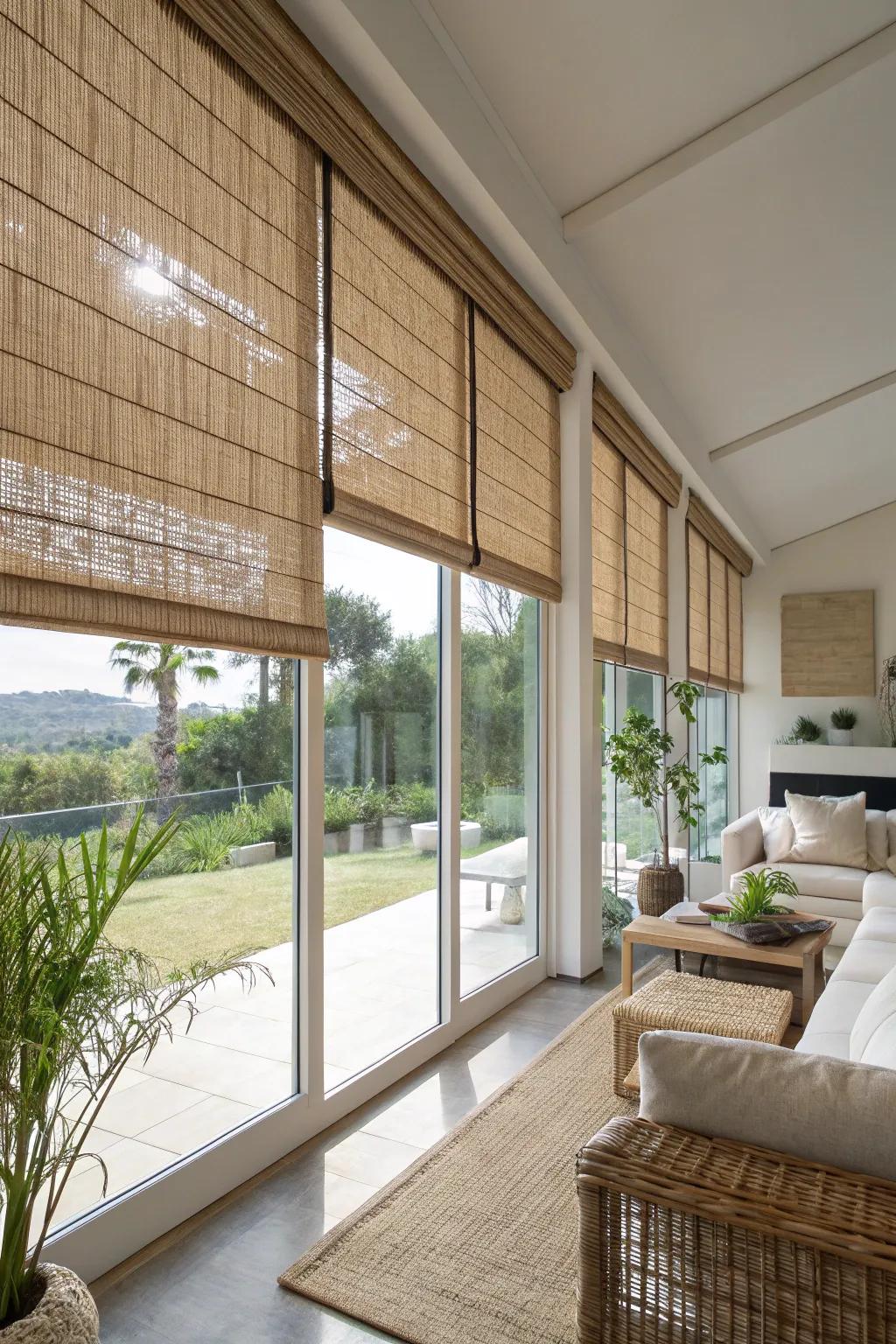 Eco-compatible coverings offering beauty and sustainability.