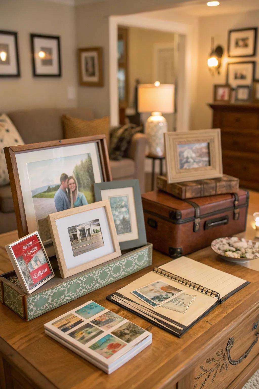 Personal signatures make the zen space distinctly yours.