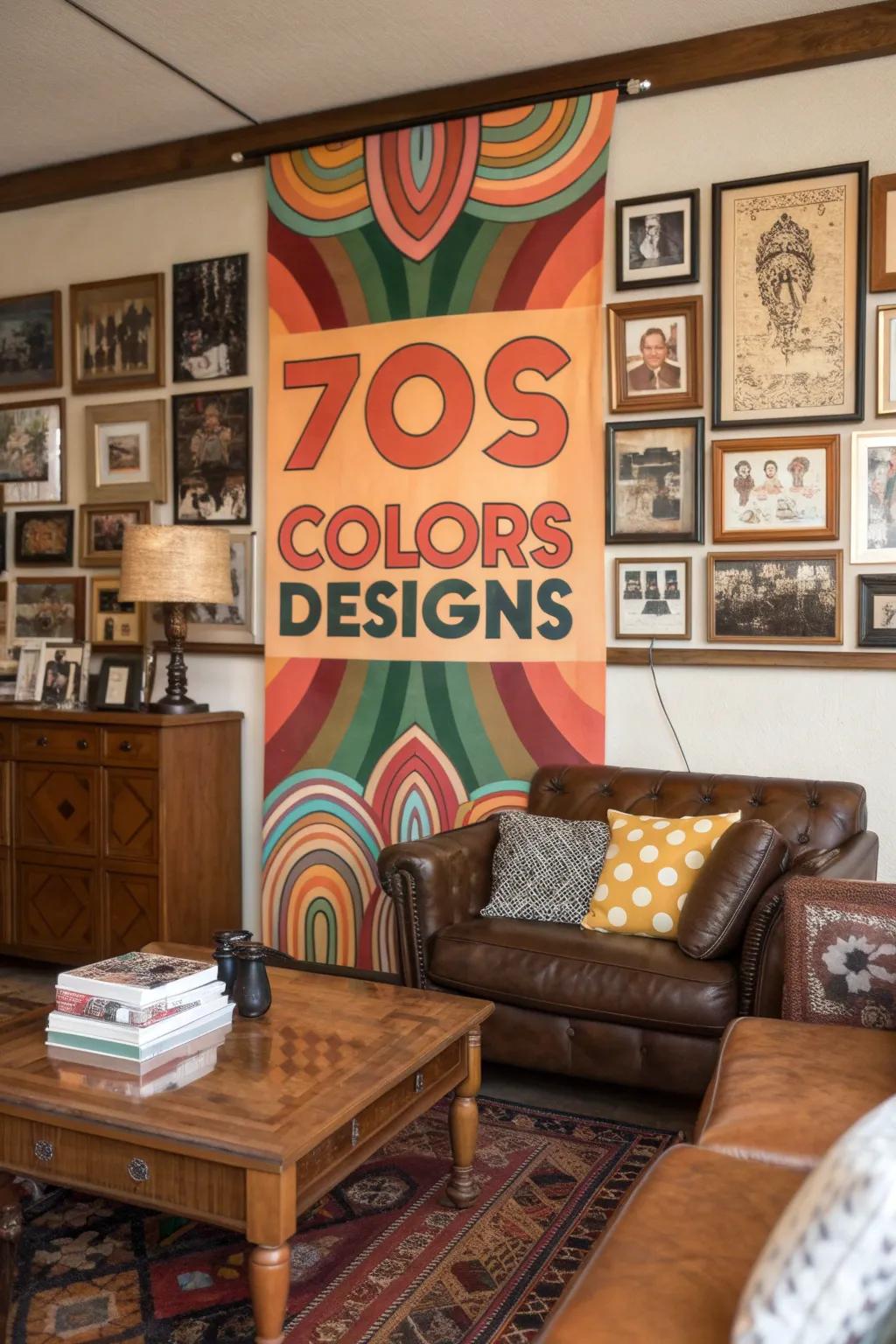 Retro prints bring a nostalgic charm to your design.