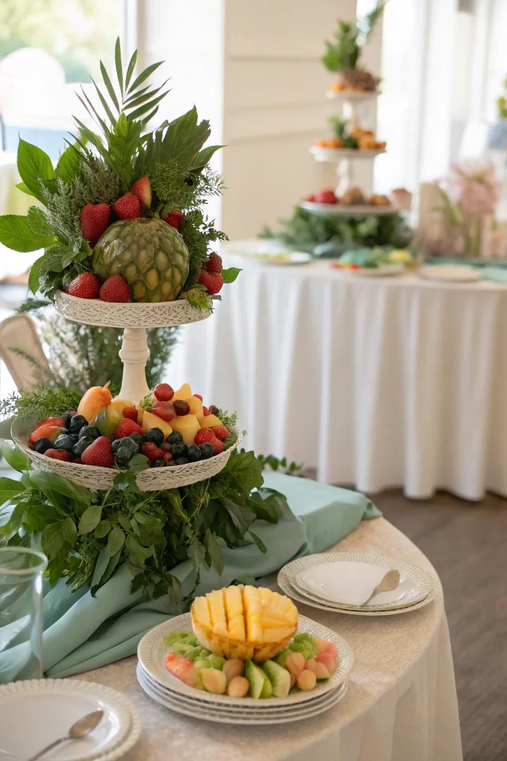 Fruit and Foliage Decor - Natural and Vibrant