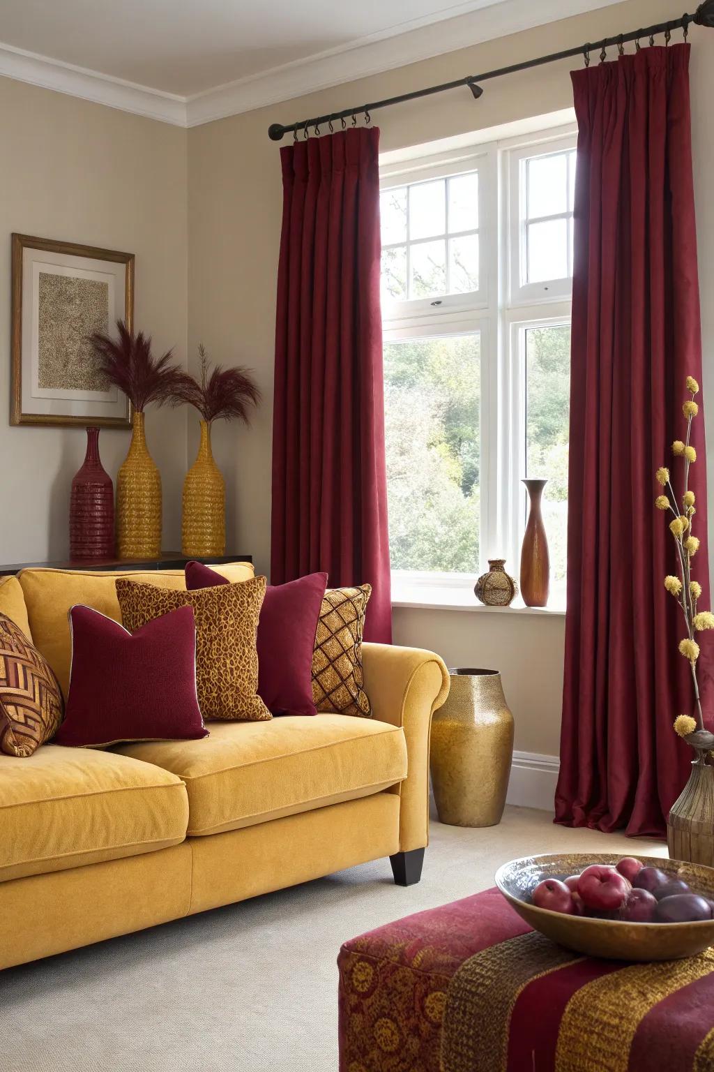 Enhance your decor with bright, vibrant color accents.