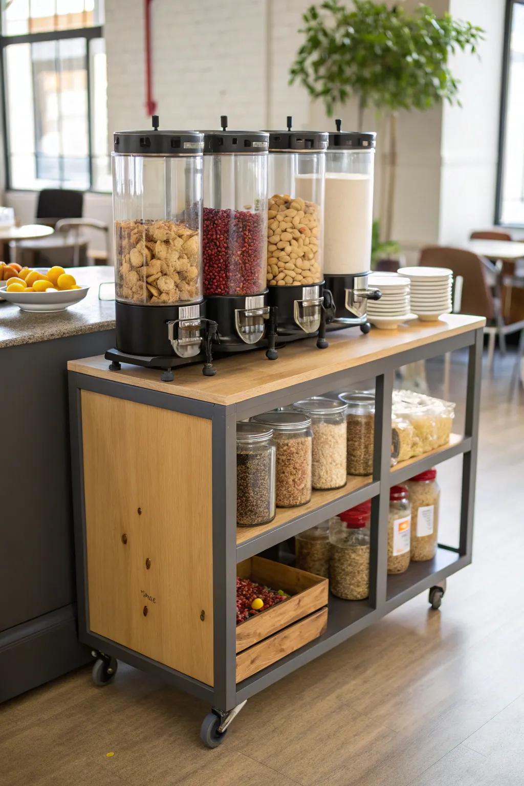 Easy-to-move ideas are great for small spaces.