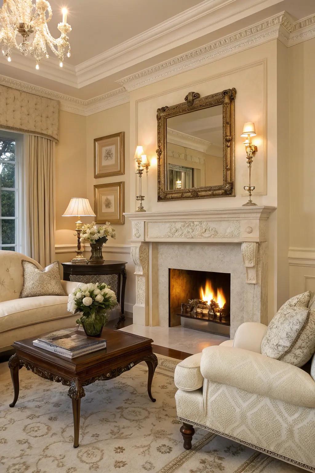 Shell offers refined simplicity, perfect for a classic and timeless space.