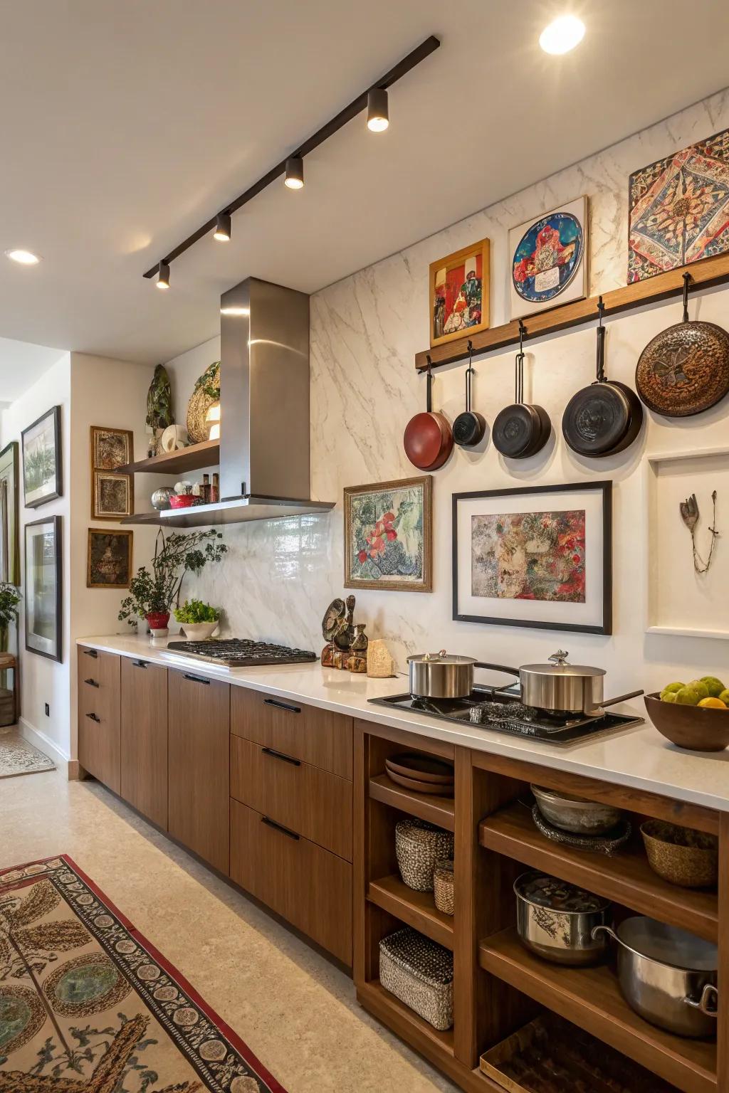 Personalized decor touches create a kitchen that feels uniquely yours.