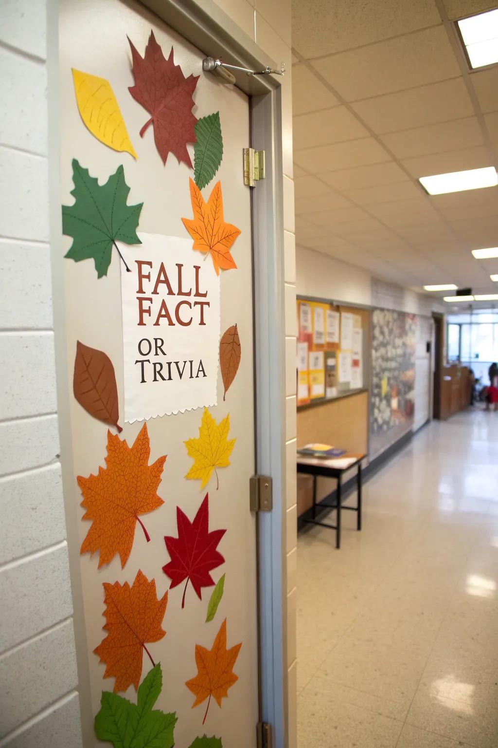 Educational leaves make learning fun and seasonal.