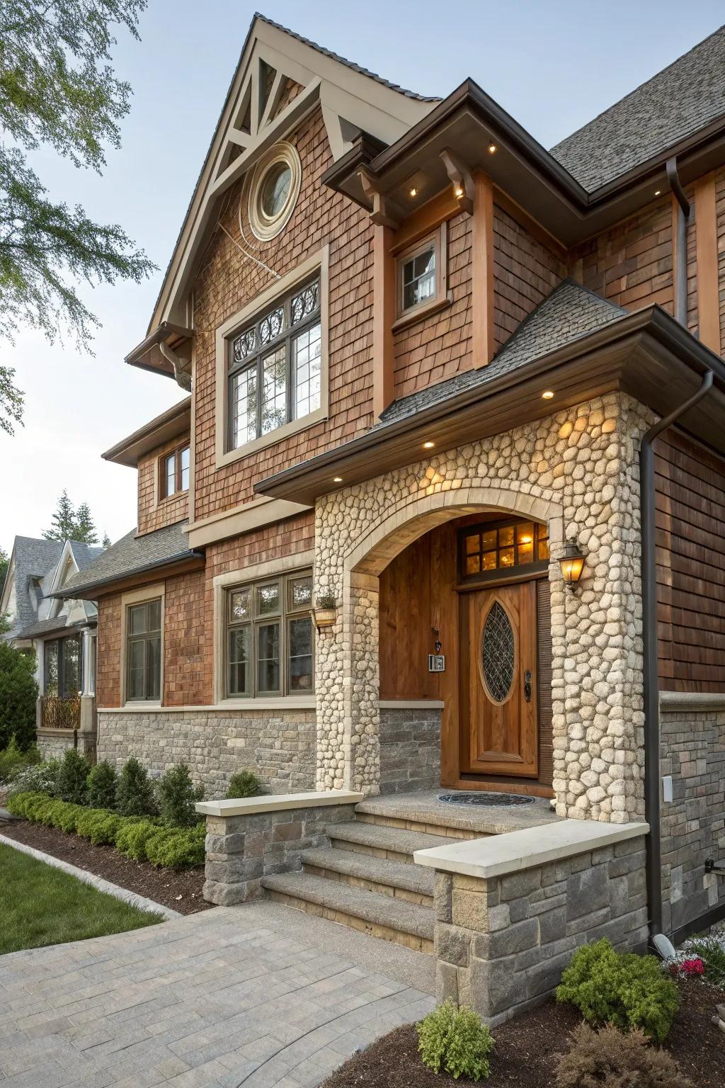 A textured finish for visual appeal.