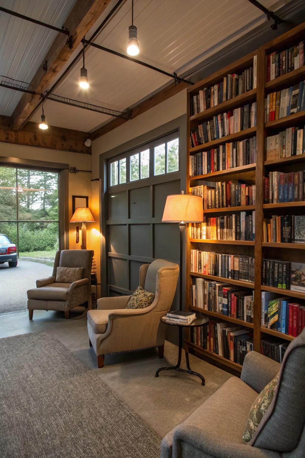A place to relax and read.