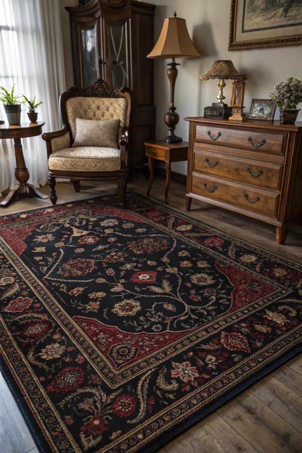 Carpets that weave stories beneath your feet.