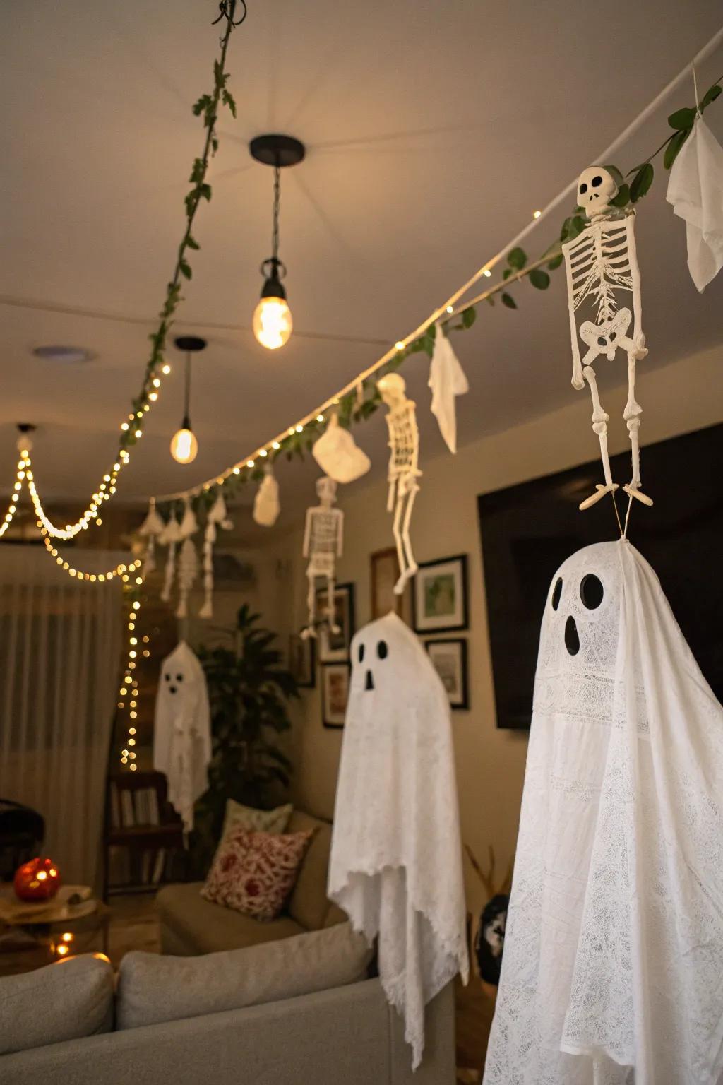 String ornaments bring movement and whimsy to your decor.