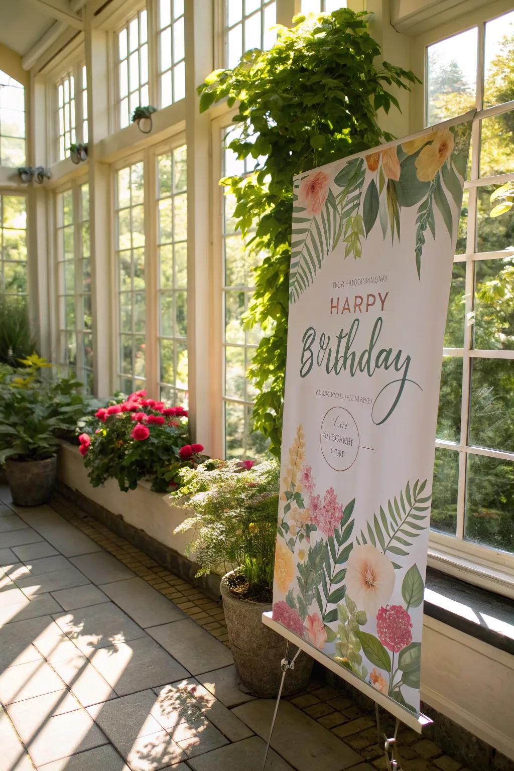 Nature-inspired ideas bring freshness to birthday celebrations.