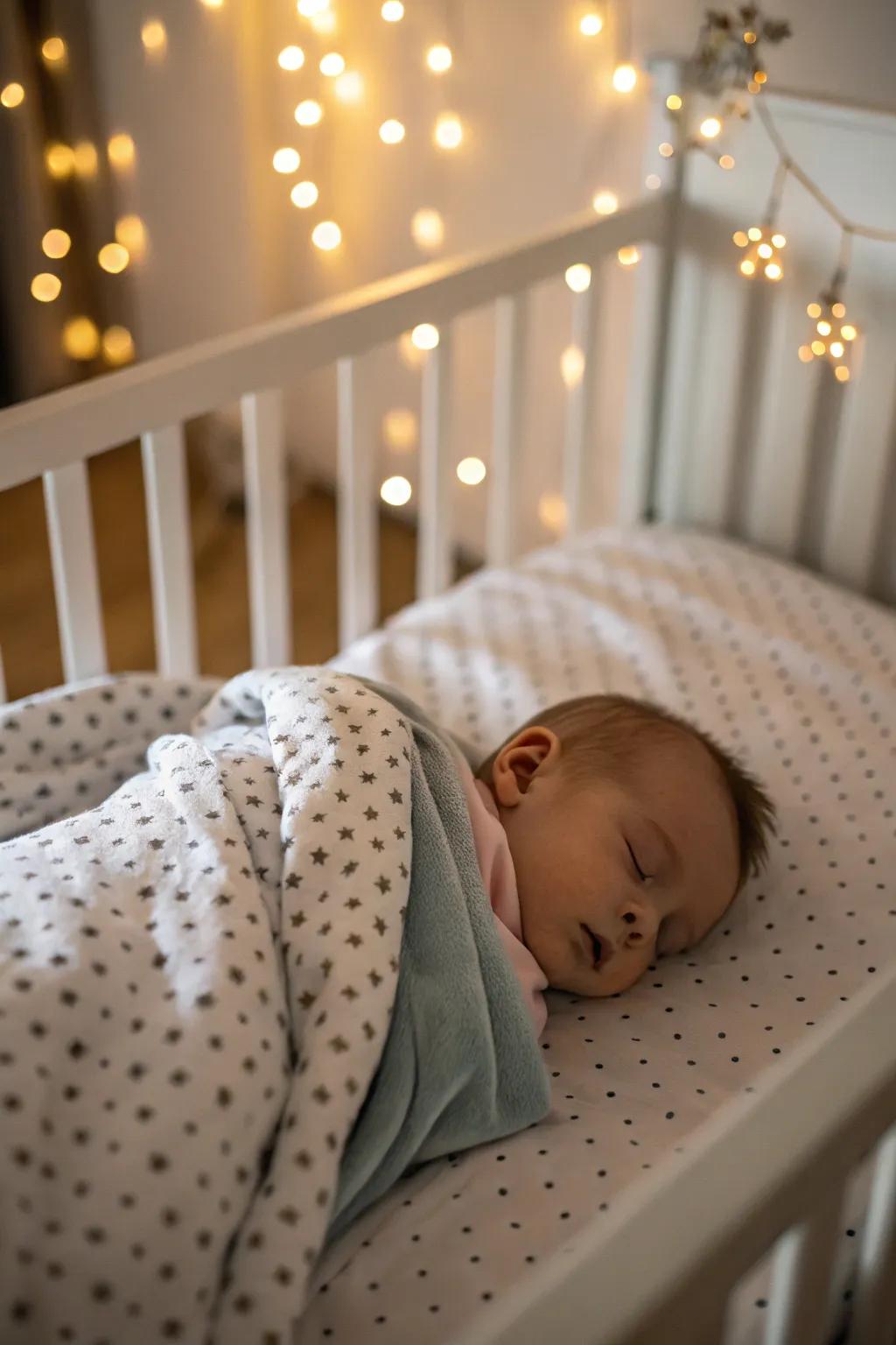 A peaceful Christmas Eve scene filled with magical anticipation.
