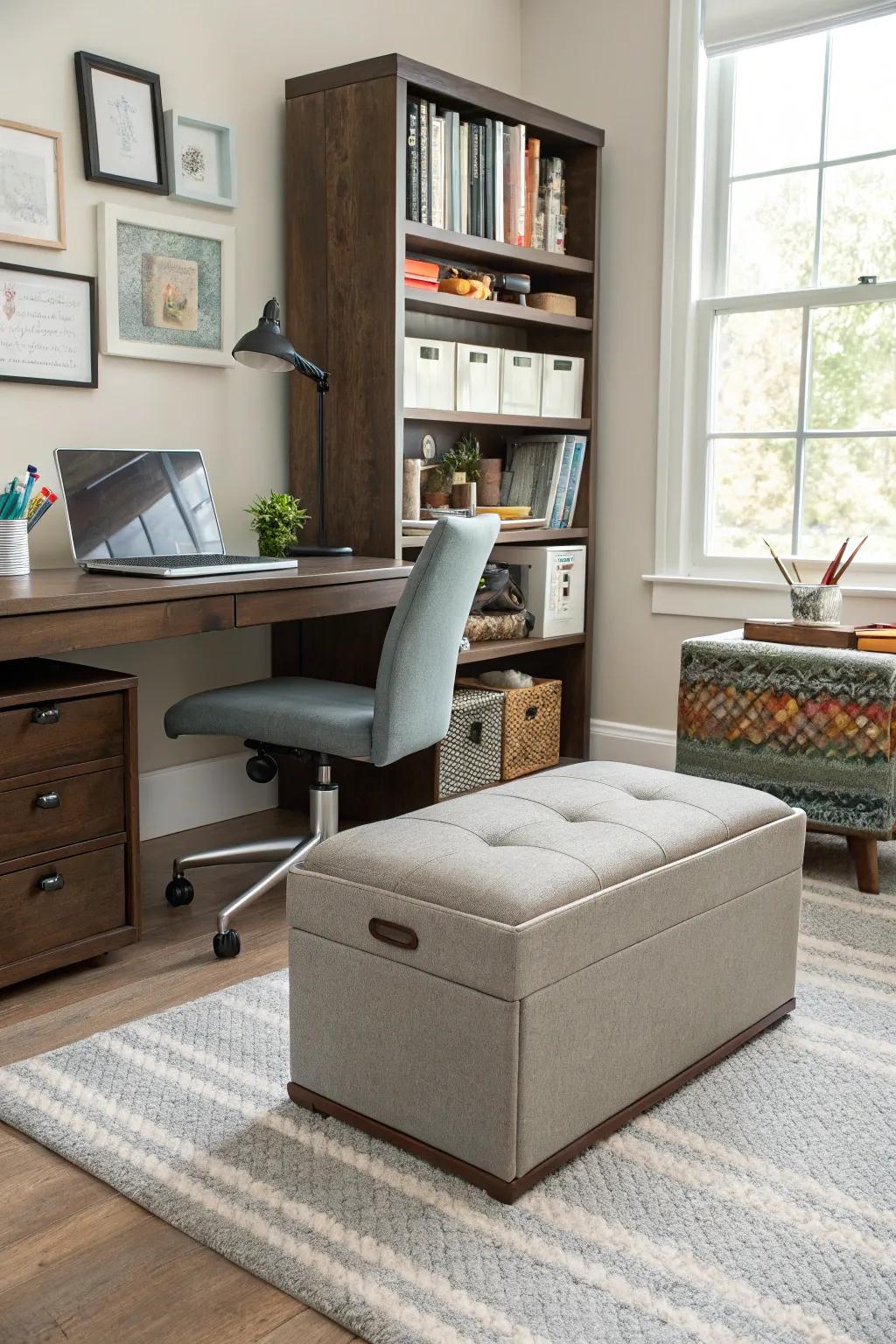 Multi-reason furniture upgrades usefulness and style.