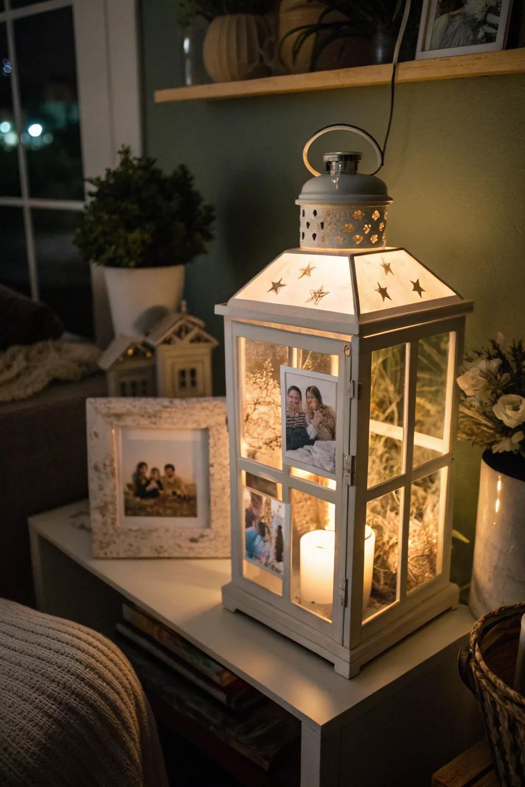 Personalize your lanterns via cherished family images.