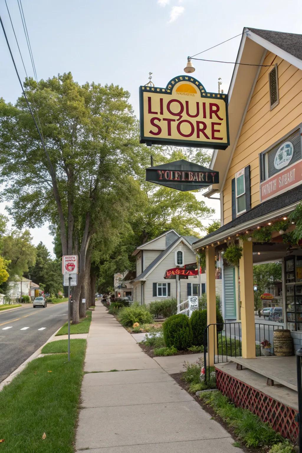 Personalized signs offer a special feel that resonates with shoppers.