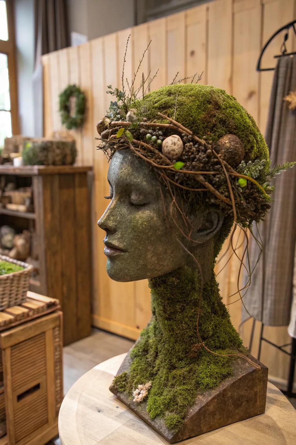 Forest-inspired themes add magic and wonder to décor.