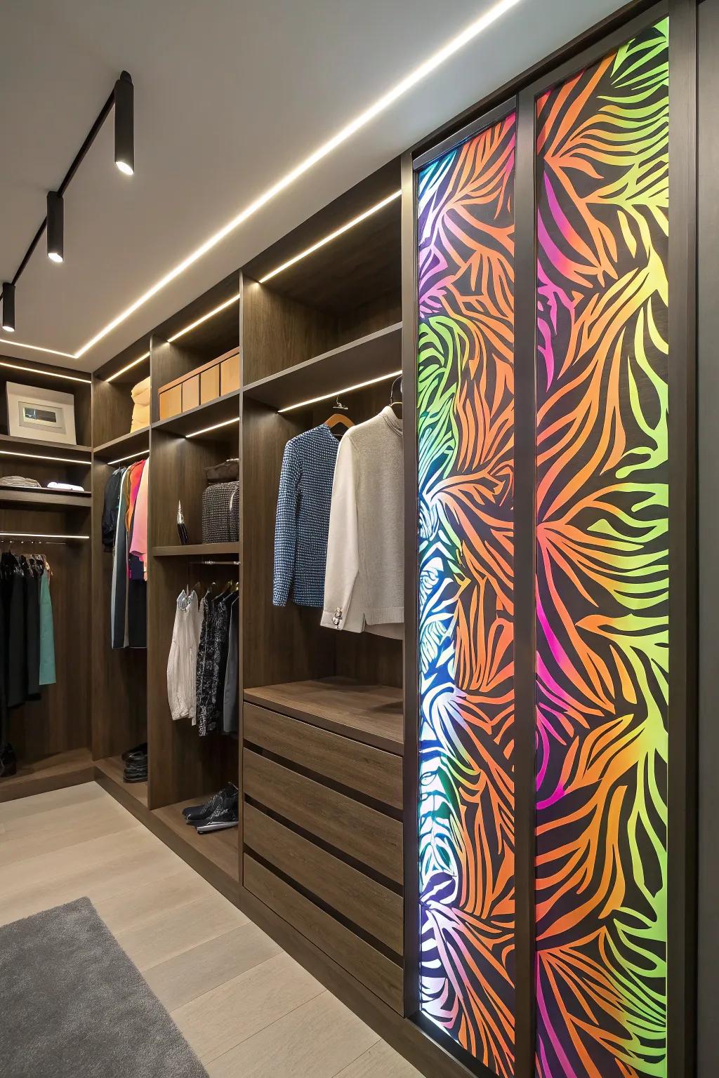 Chic style with neon animal prints.