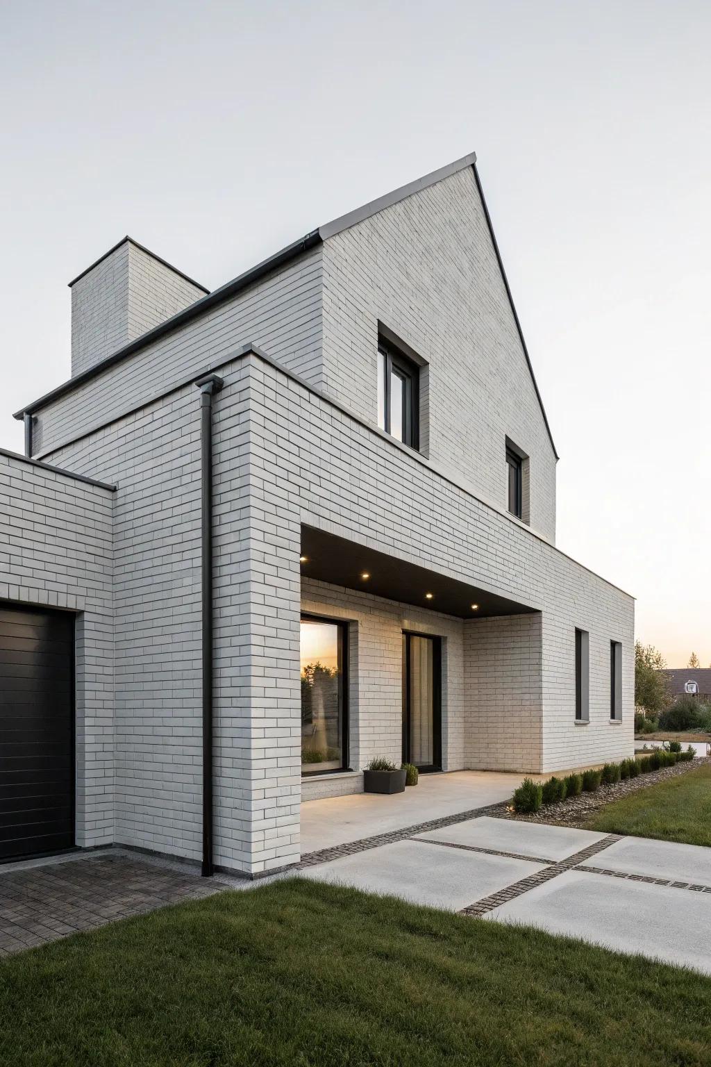 Single-color simplicity provides a modern and unified look.