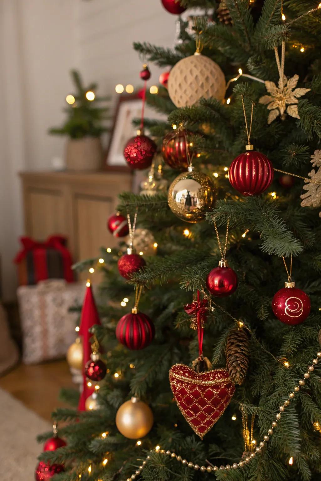 Personal touches render the tree uniquely yours.