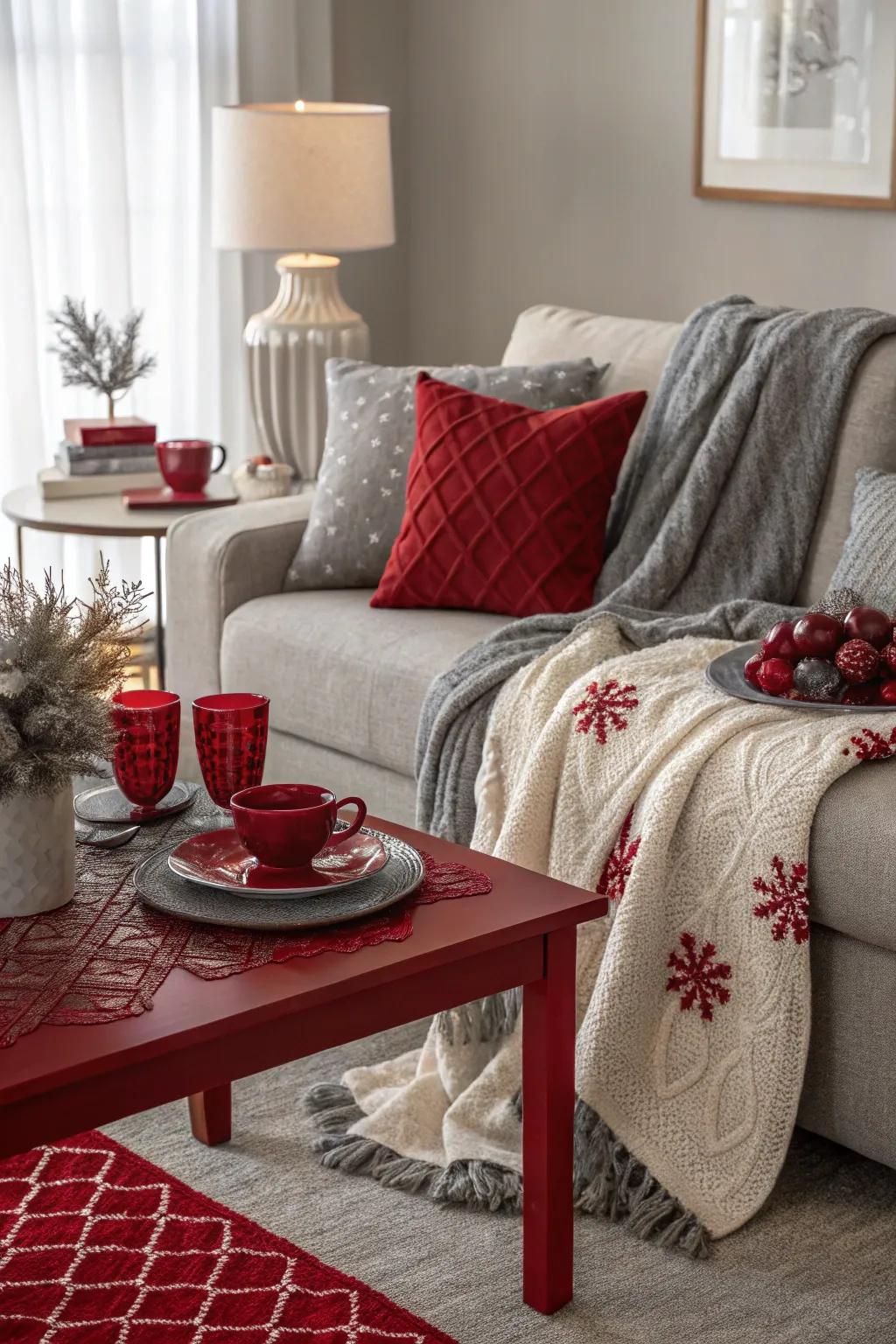 Seasonal décor refreshes an area and retains it engaging.