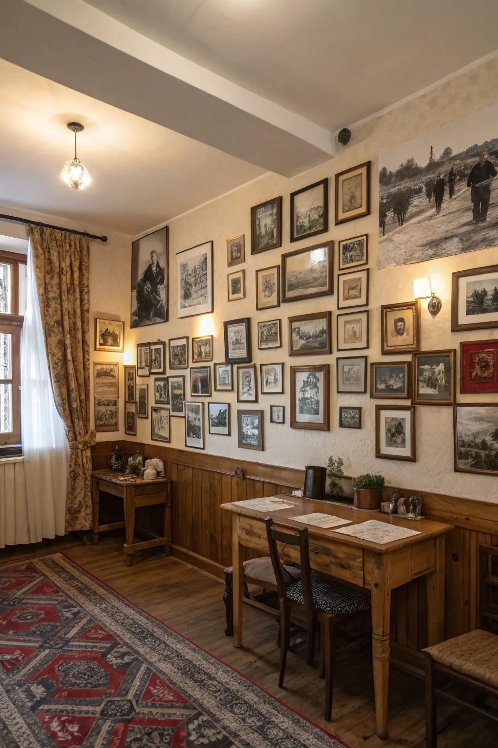 A classic photo combination incorporates a personal, nostalgic element to your selfies.