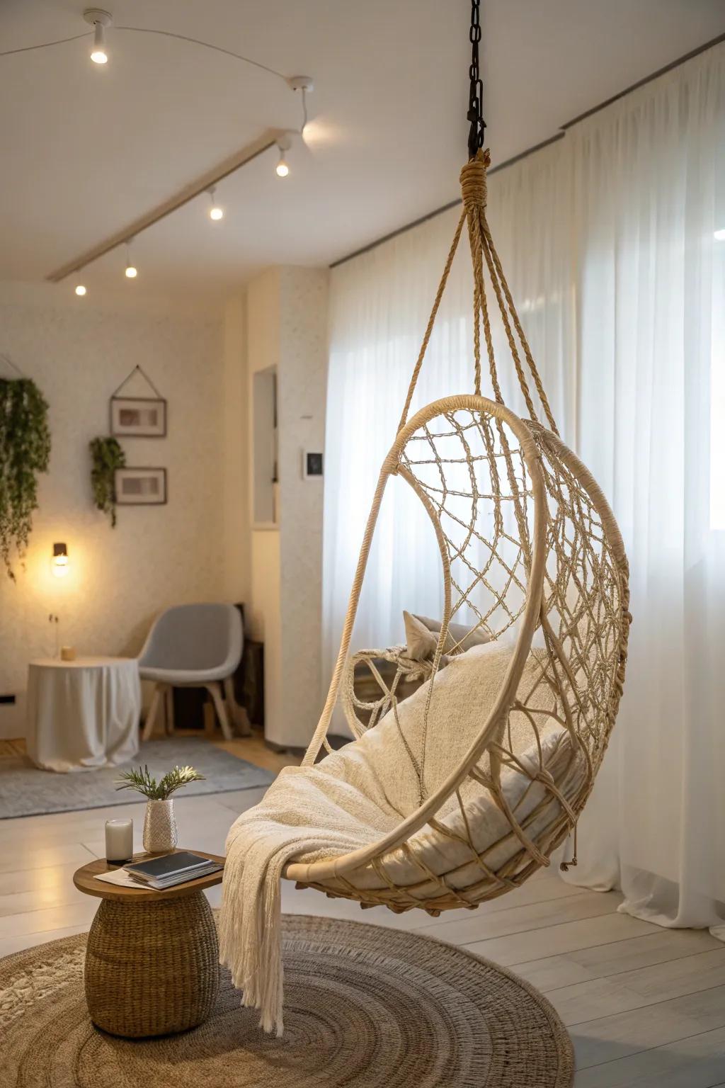 Unique elements can enhance serenity.