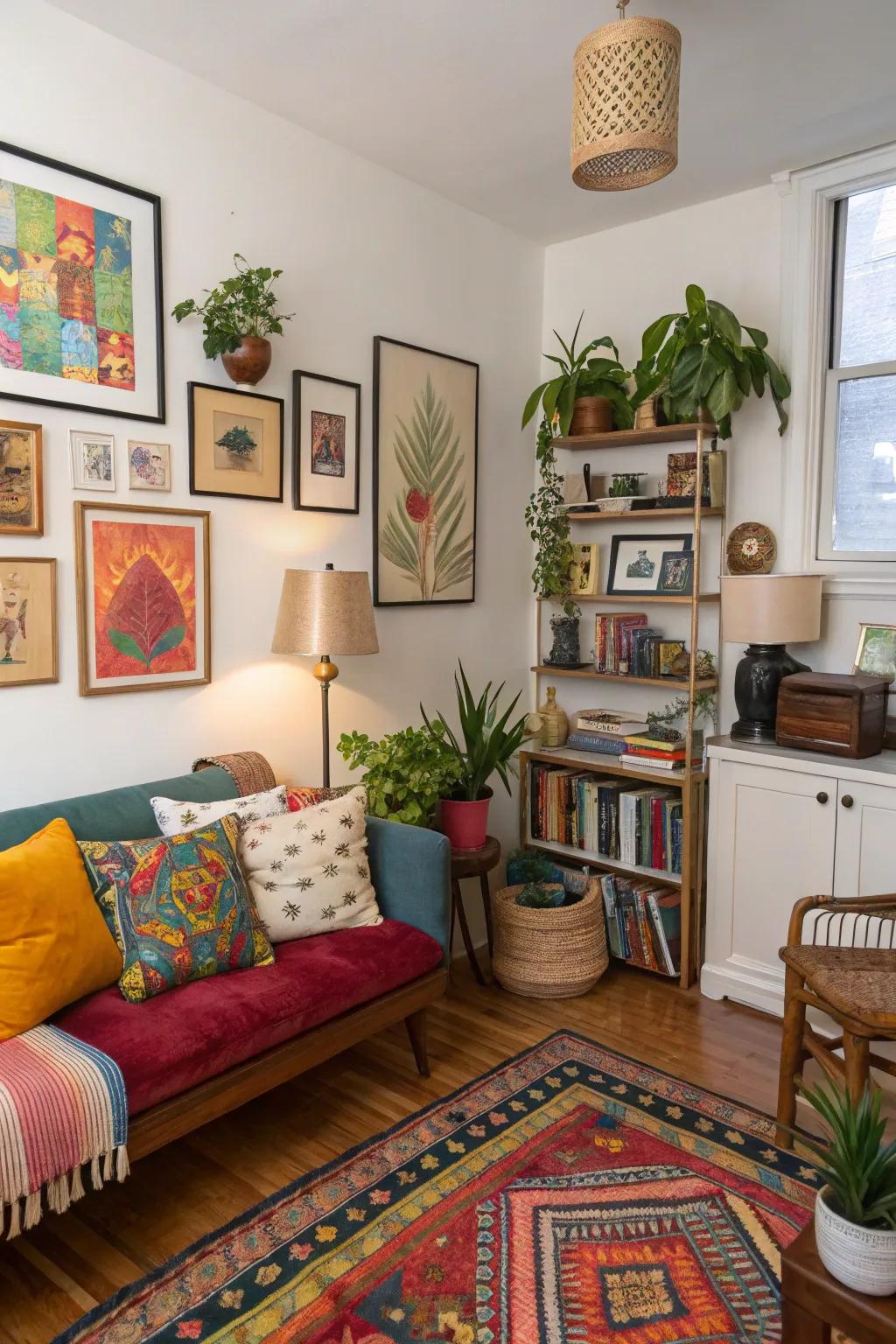 Personal touches make your space unique.