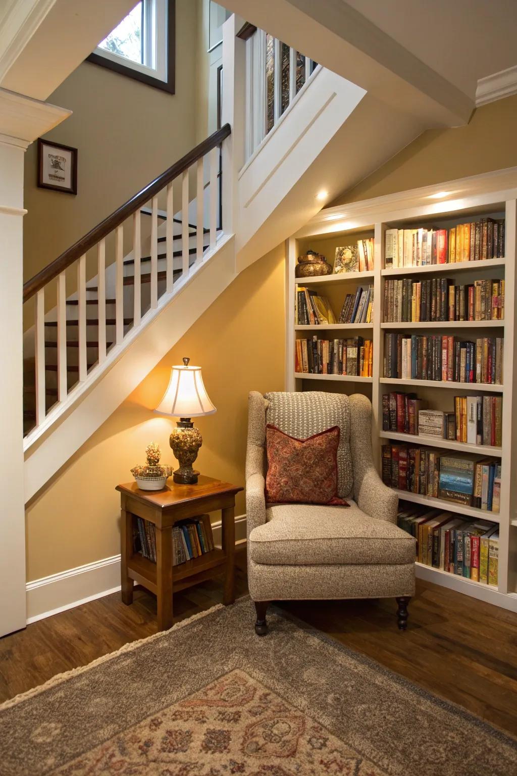 Imaginative space use adds uniqueness to a home.