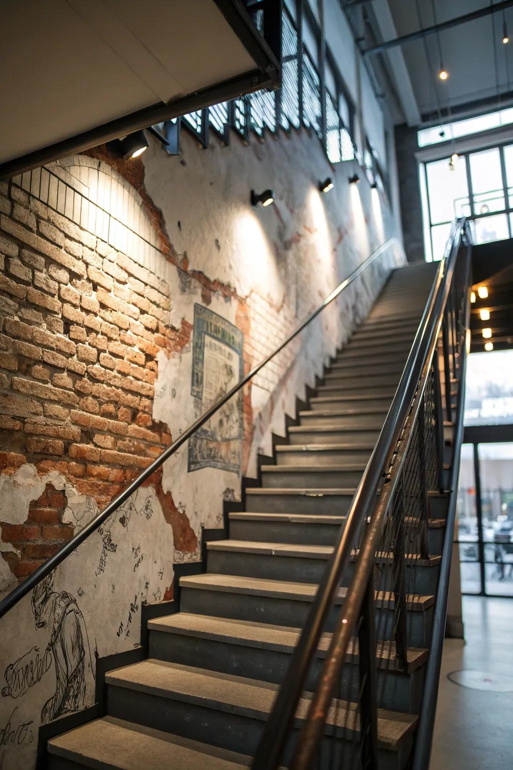 Incorporate an edge using a factory stylish covering.