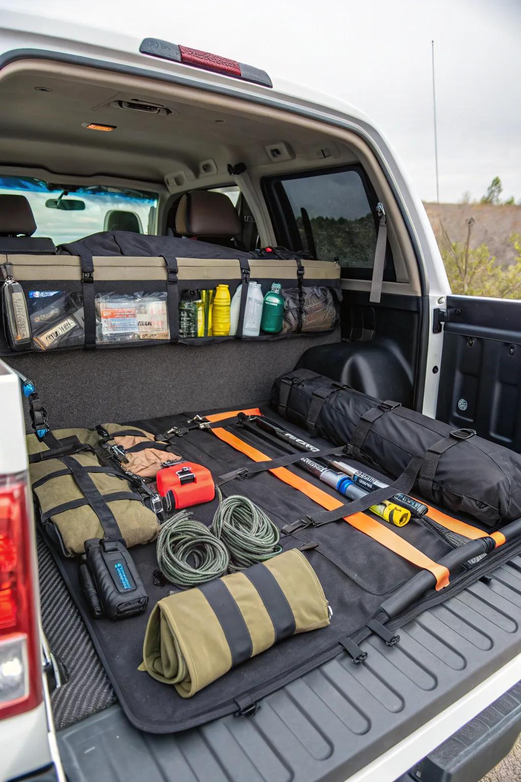 Retain security through velcro straps.
