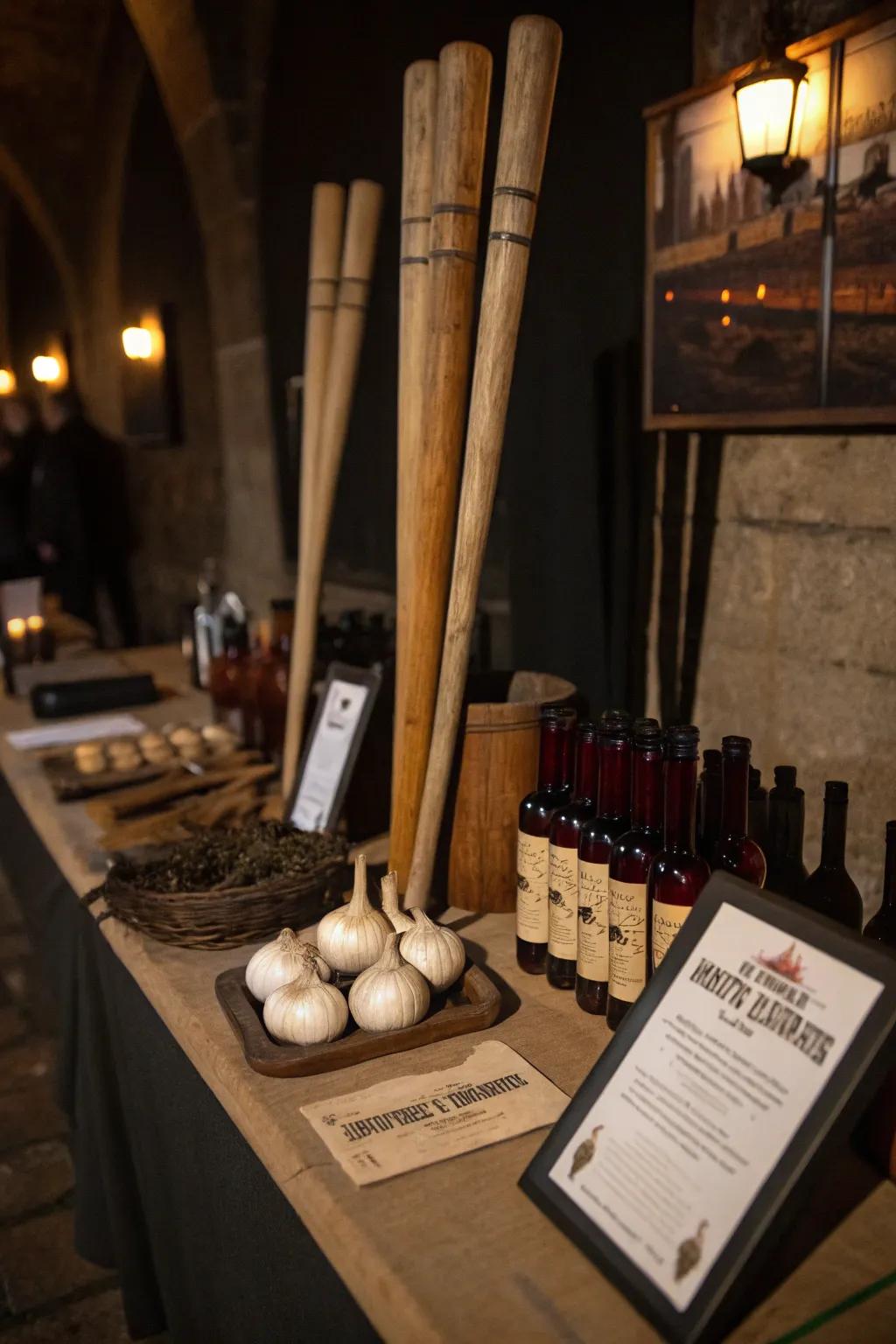 Undead slayer kits contribute a fun and interactive element to your shindig.