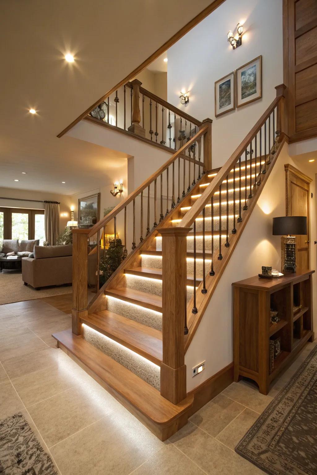 Personal touch: modifiable features in timber railing.