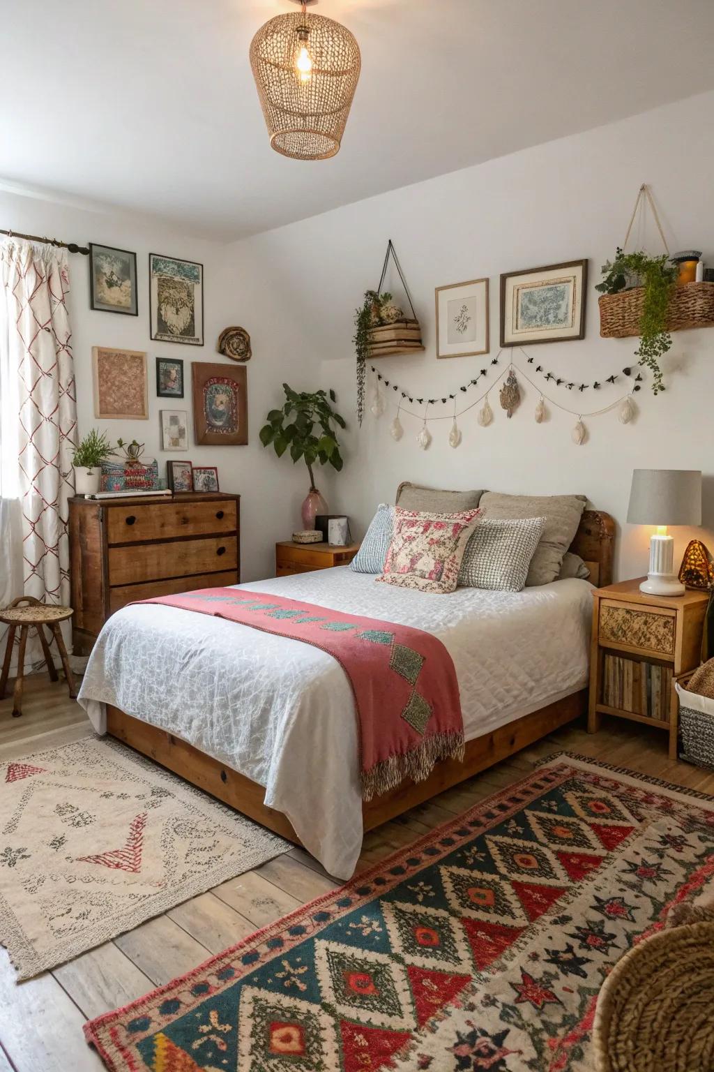Eclectic style expresses personal taste and promotes creativity.