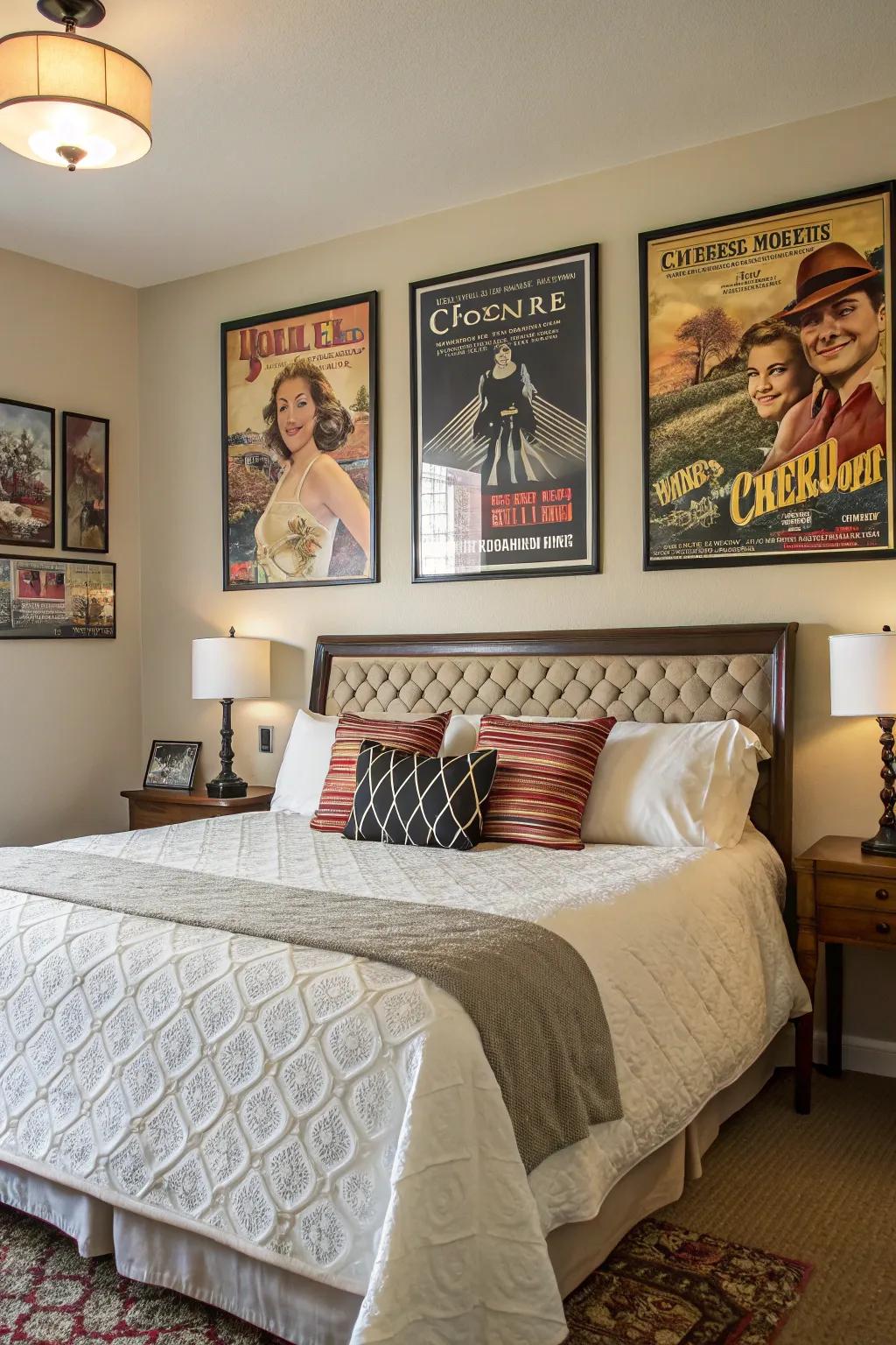 Old posters can bring charm and memories.
