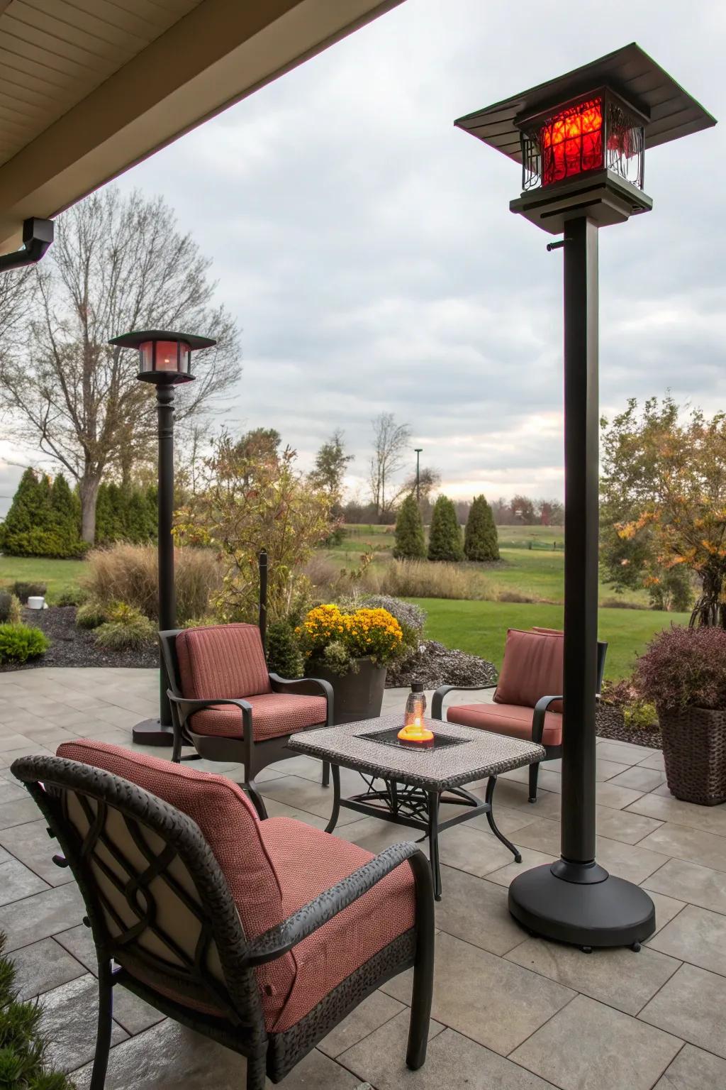 Insulated furniture enhances comfort by retaining heat.