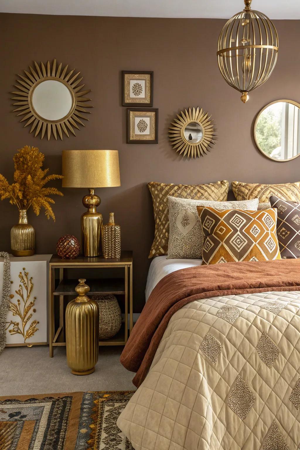 Diverse accessories add personality and charm.