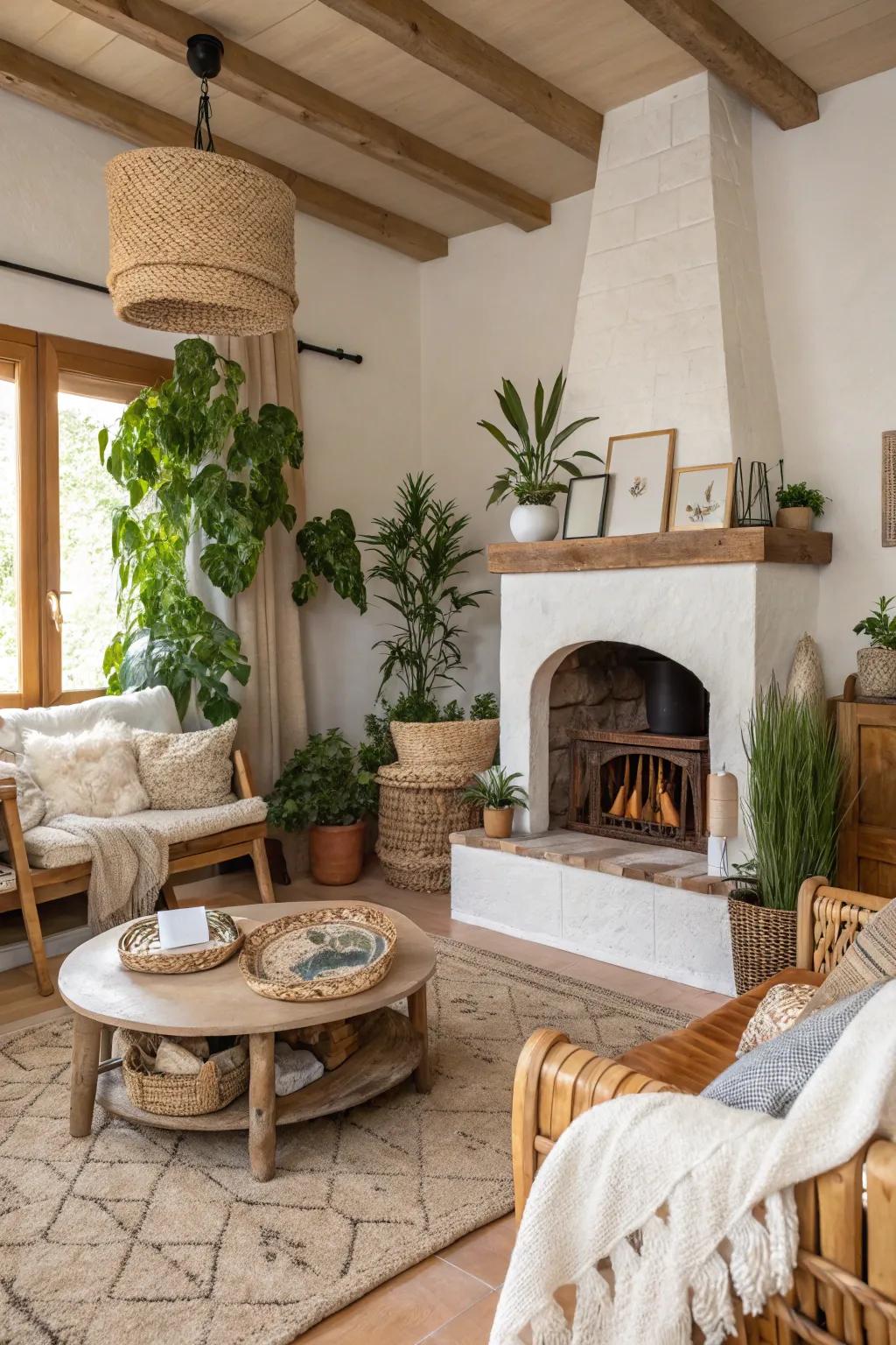 Natural wash adds texture and depth, offering an eco-conscious finish.