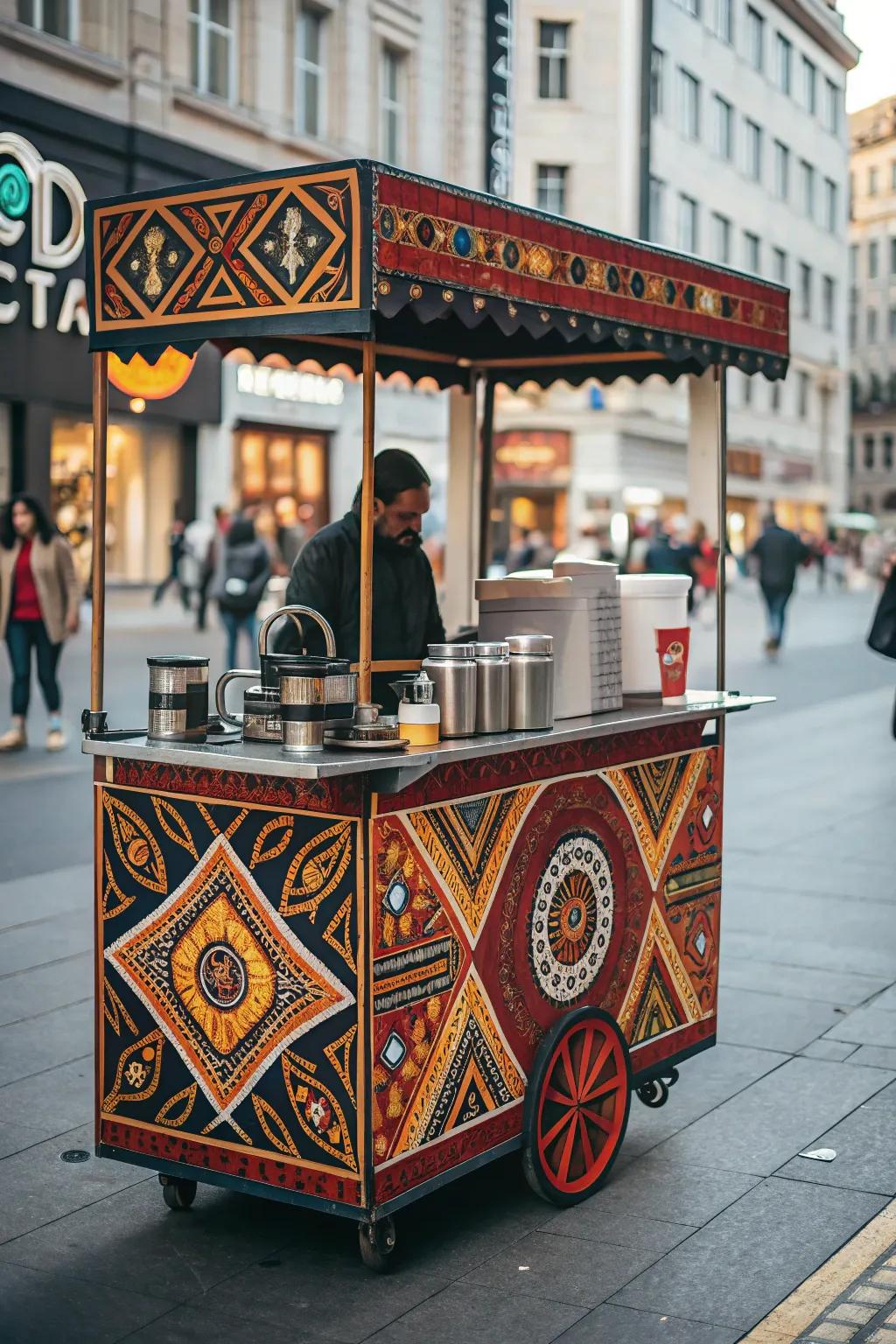 Make your coffee setup modern with shapes.