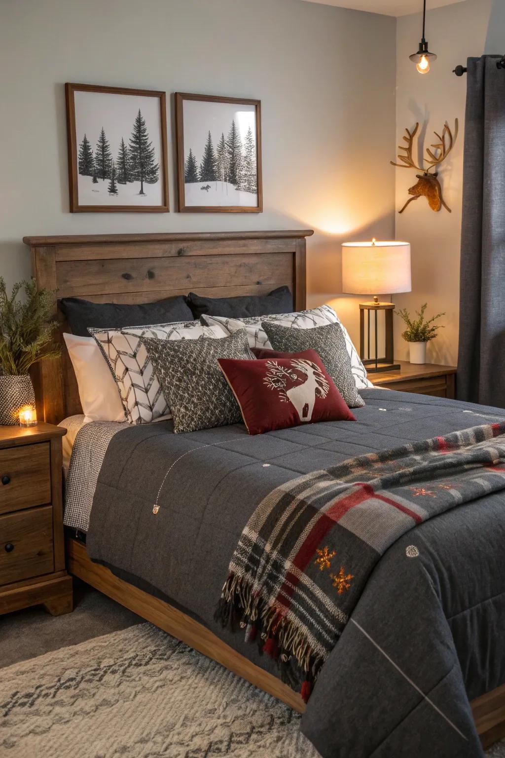 Themed decor keeps your bedroom style fresh and dynamic.