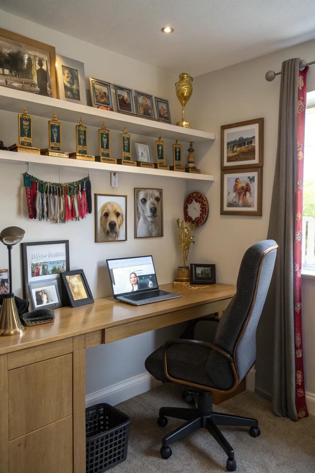Show off your pup's accomplishments with panache.