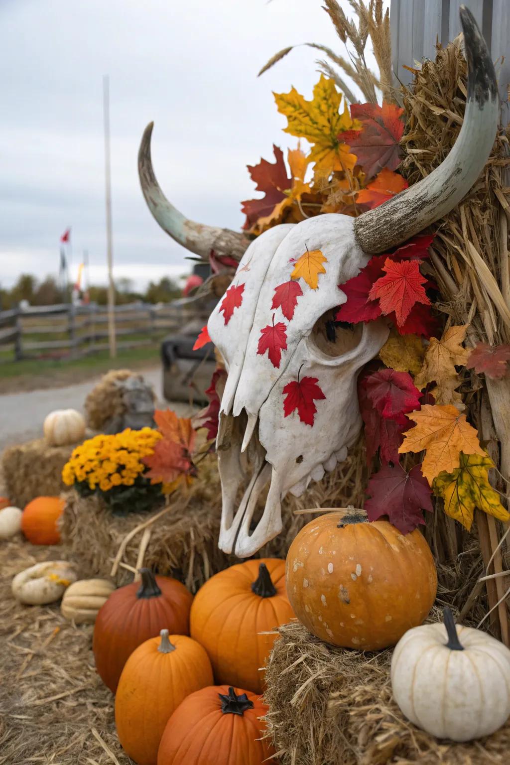 Seasonal patterns create ever-changing décor themes.