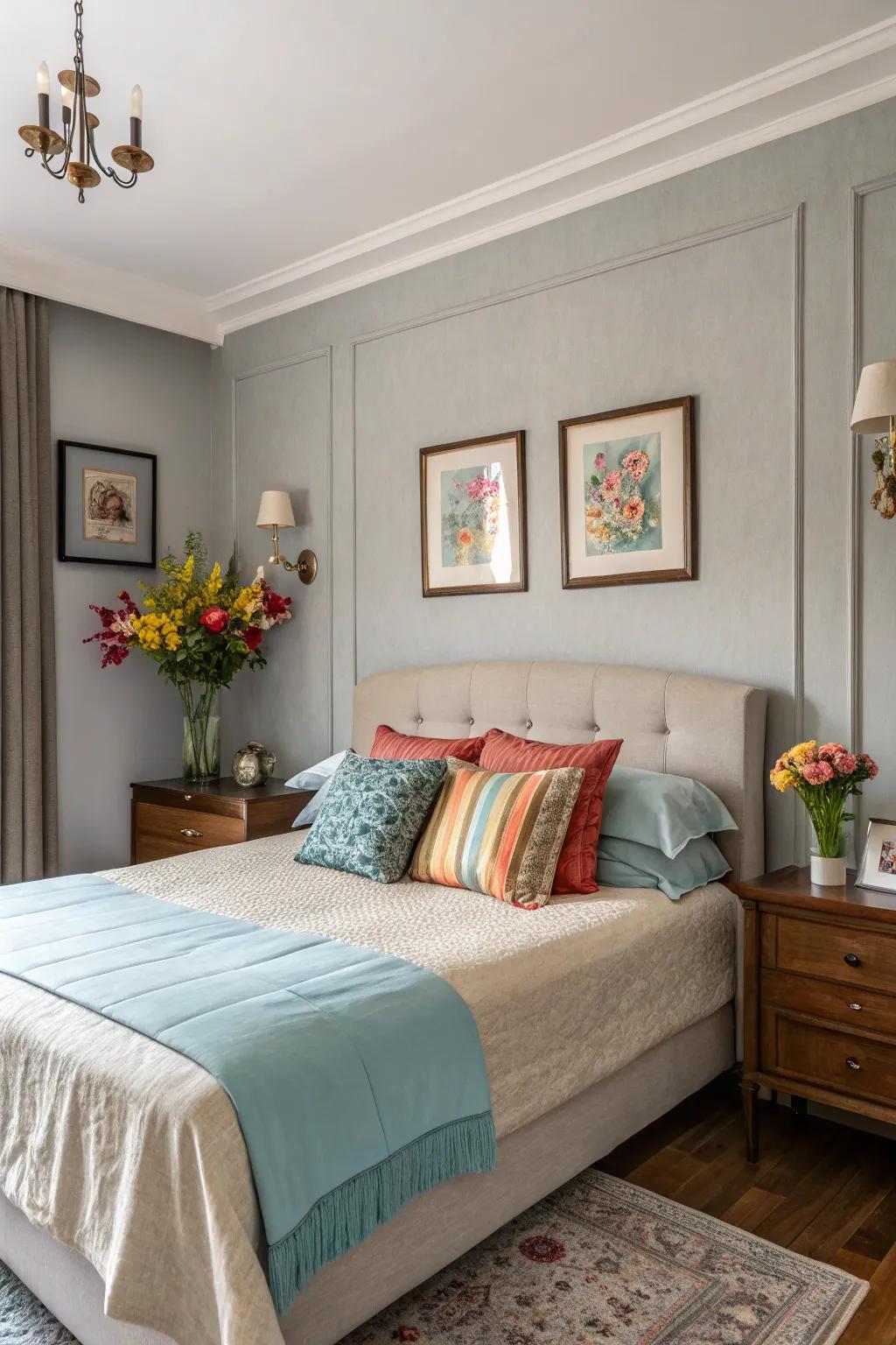 Balanced colors mirror desired energy and avoid overstimulation.