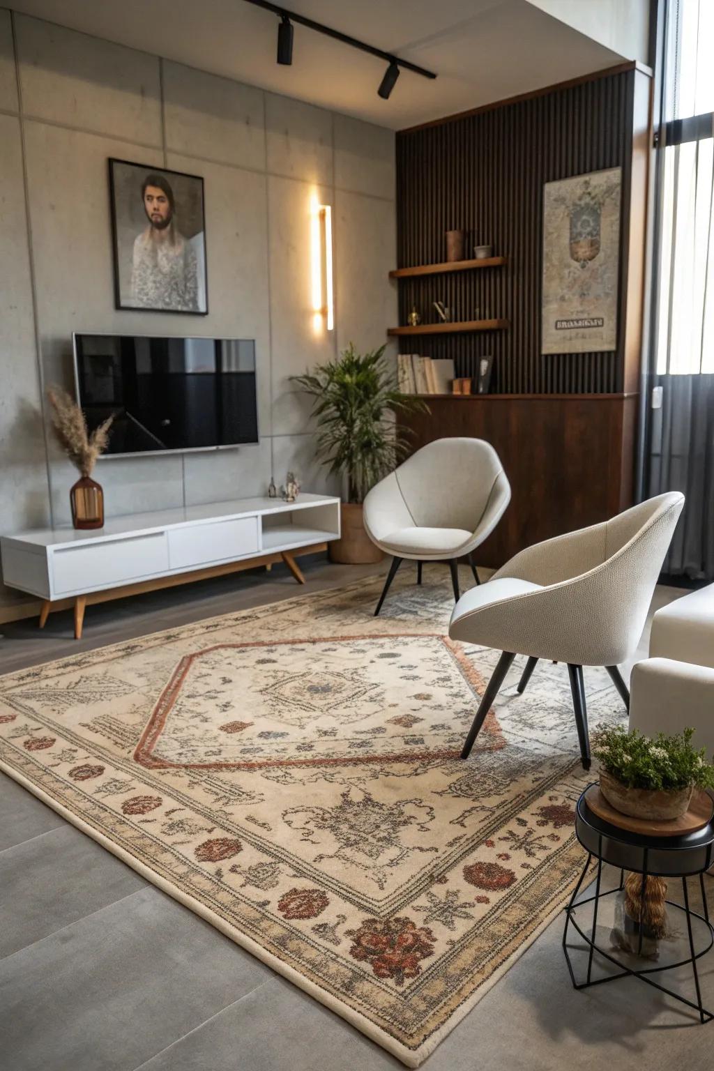 Mots inspired by vintage designs fill spaces with a sense of charm and history.