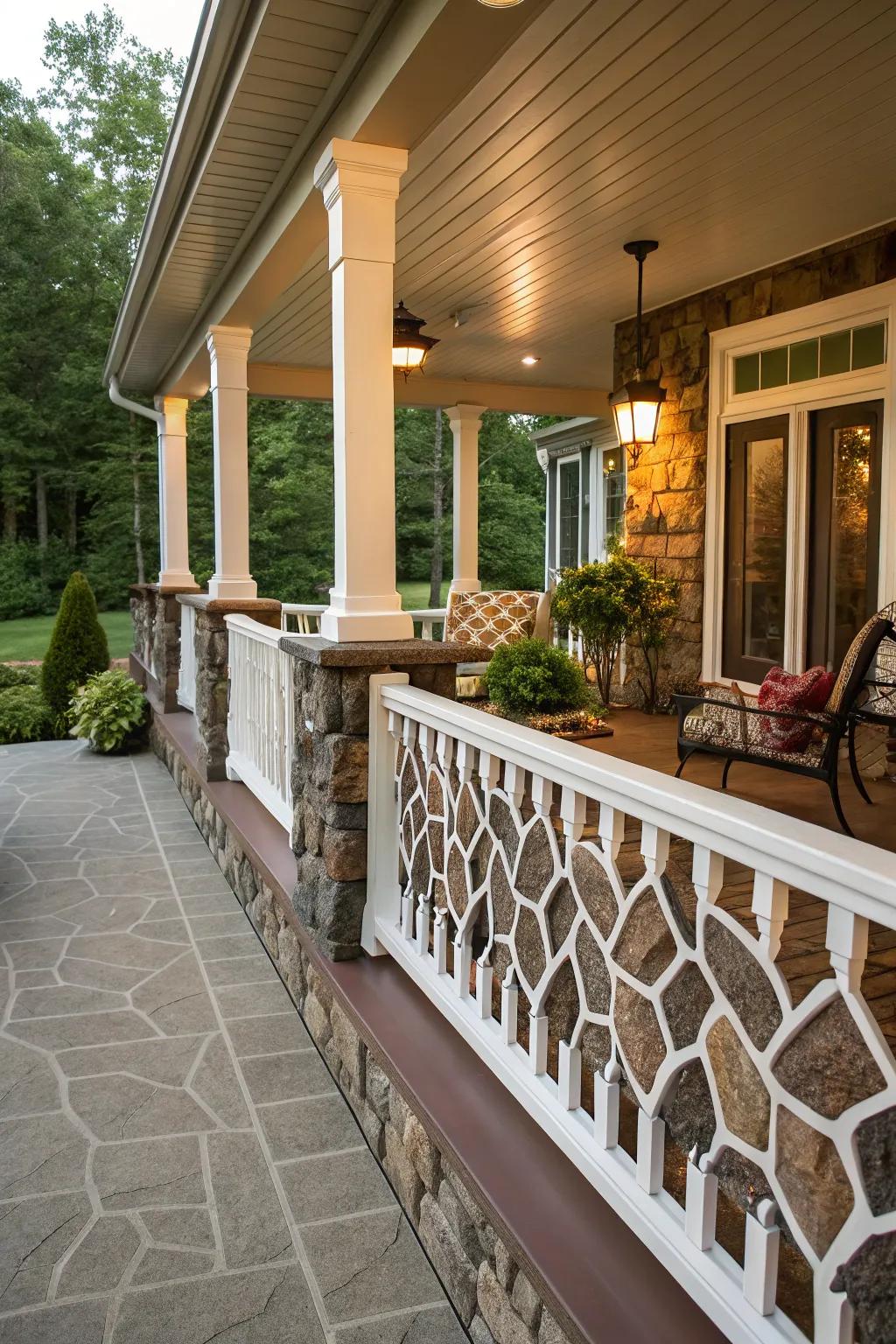 Achieve traditional elegance with low-maintenance vinyl